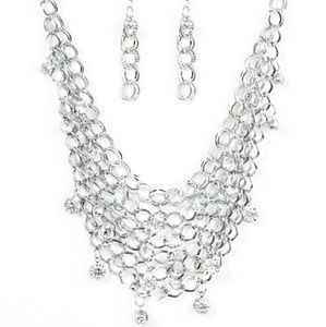 Necklace and earrings